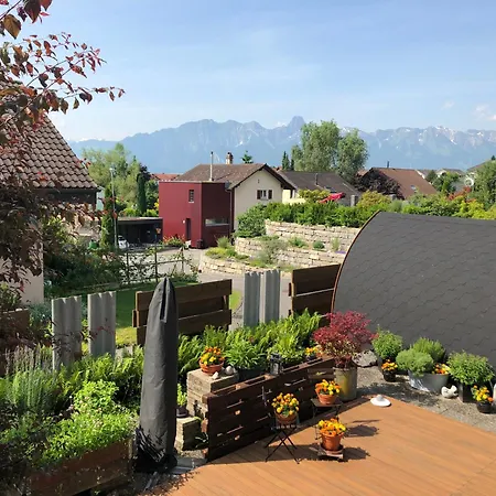 民宿 Gemuetliches Doppelzimmer Mit Gartenblick Und Top Oev *