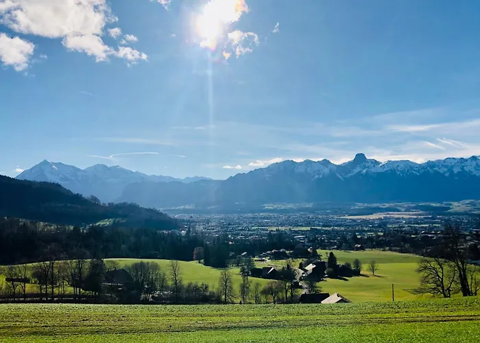 Gemuetliches Doppelzimmer Mit Gartenblick Und Oev Homestay szállás