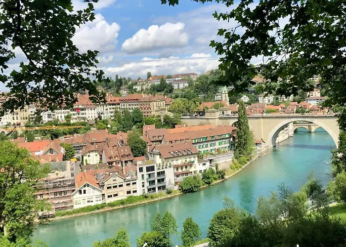 Gemuetliches Doppelzimmer Mit Gartenblick Und Oev Steffisburg